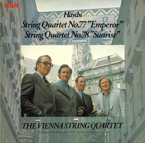 Vienna String Quartet: Haydn SQs Nos. 77 u0026 78 - RCA JRL1-0199