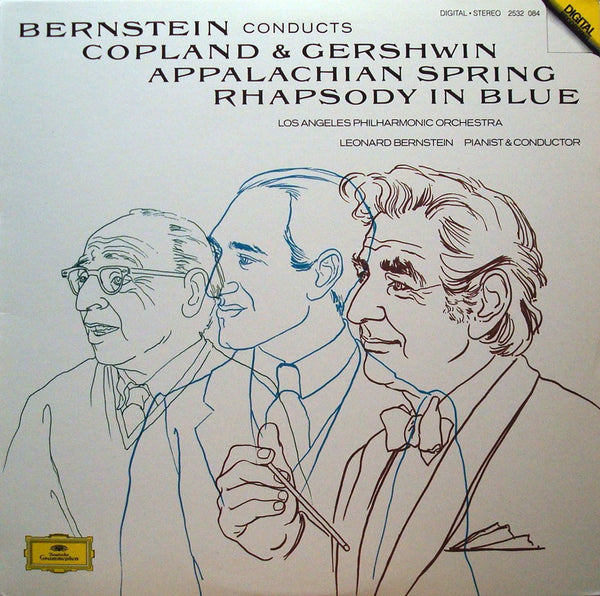 Bernstein: Copland Appalachian Spring / Gershwin Rhapsody in Blue - DG 2532  084 (DDD)