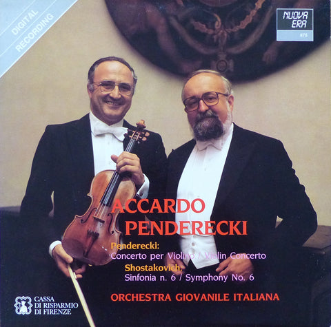 Accardo: Penderecki Violin Concerto, etc. - Nuova Era 675