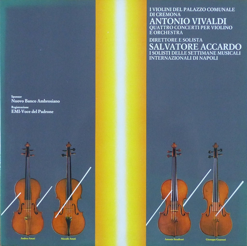 Accardo: The Violins of Palazzo Comunale of Cremona - EMI 2701331