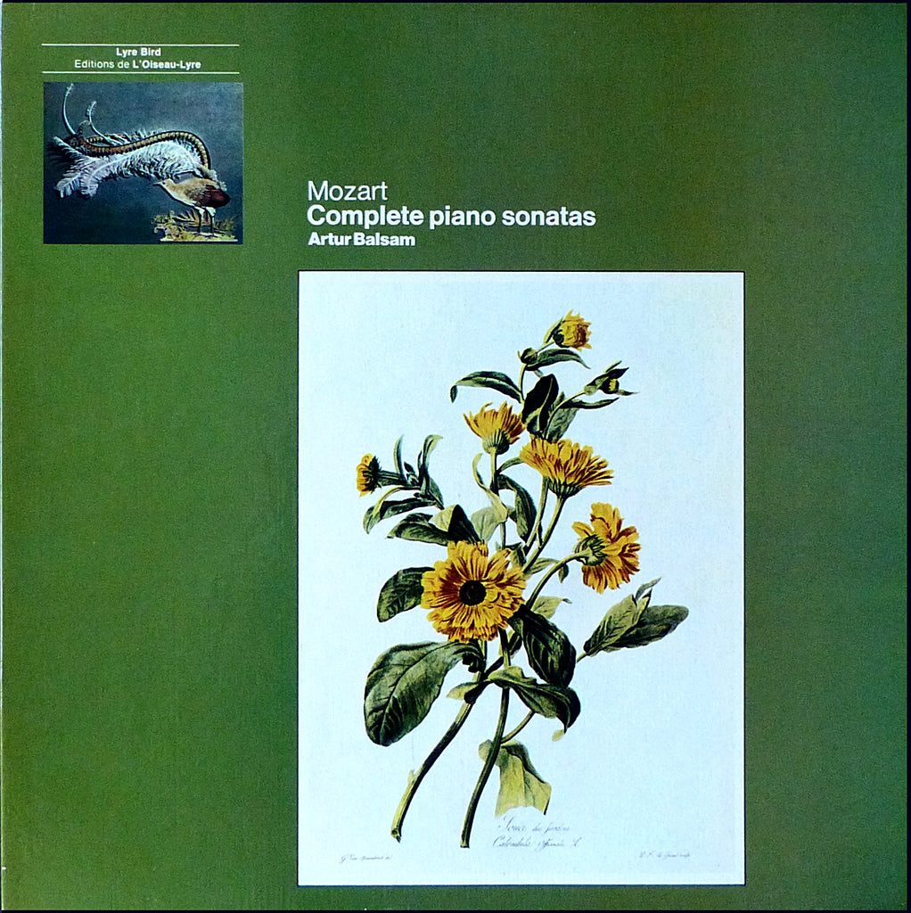 Balsam: Mozart Complete Pf Sonatas - L'Oiseau-Lyre OLS 177-181 (5LP box set)