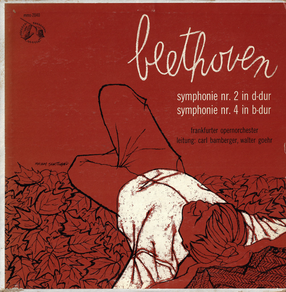 Bamberger/Goehr: Beethoven Symphonies Nos. 2 / 4 - MMS-2040