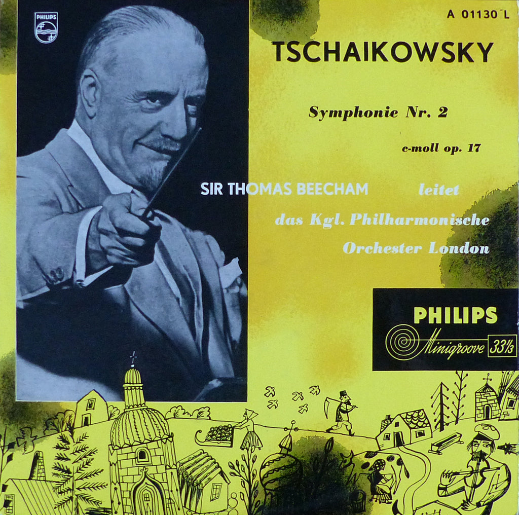 Beecham/RPO: Tchaikovsky Symphony No. 4 - Philips A 01130 L