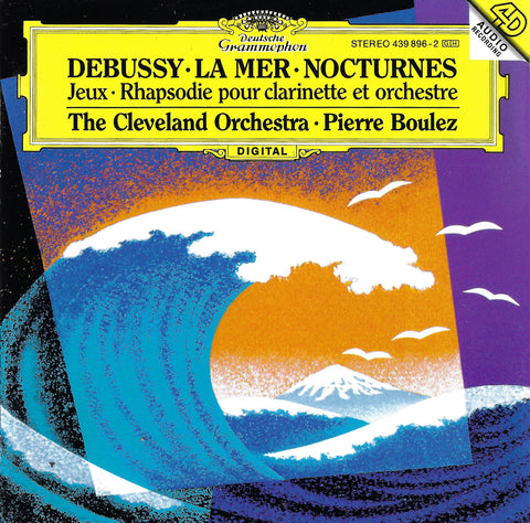 Boulez: La Mer, Trois Nocturnes, Jeux, etc. - DG 439 896-2