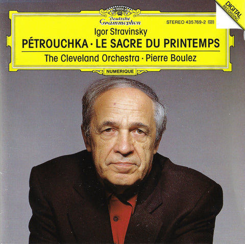 Boulez: Petrouchka & Le sacre du printemps - DG 435 769-2