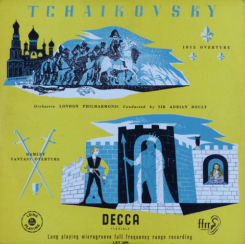 Boult: Tchaikovsky 1812 & Hamlet Overtures - Decca LXT 2696