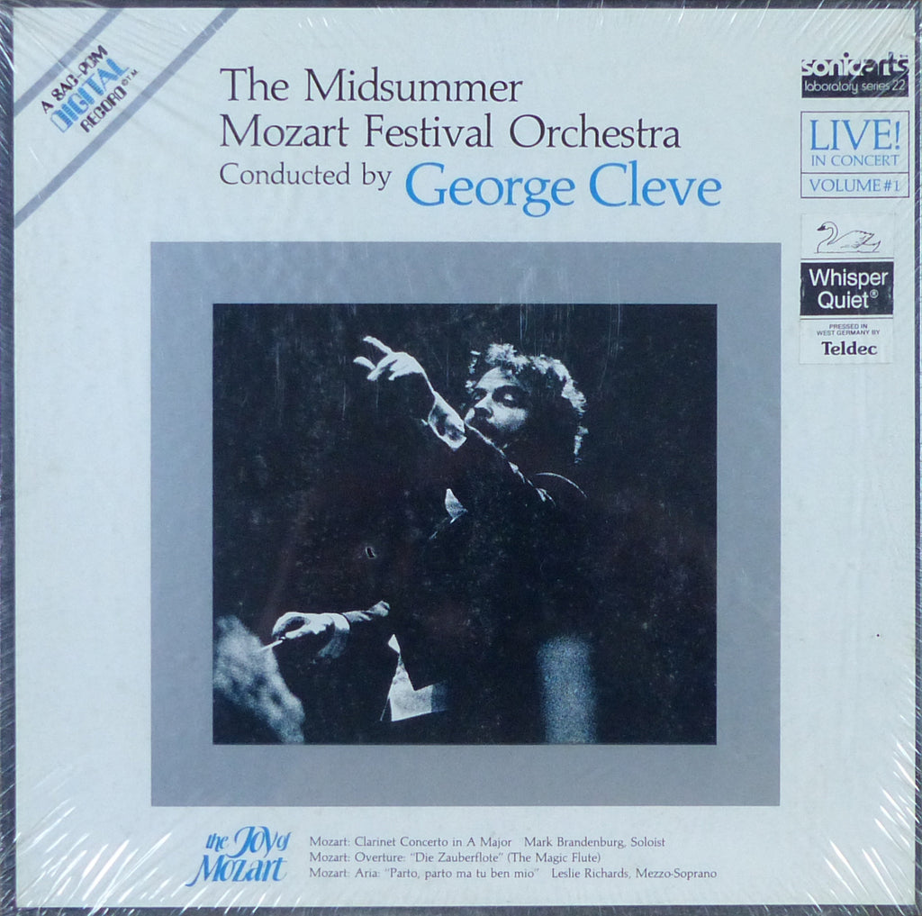 Cleve: Midsummer Mozart Festival (K. 622) - sonicarts 22 (sealed)