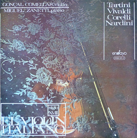 Comellas: Tartini, Vivaldi, Corelli & Nardini Sonatas - Ensayo ENY-41