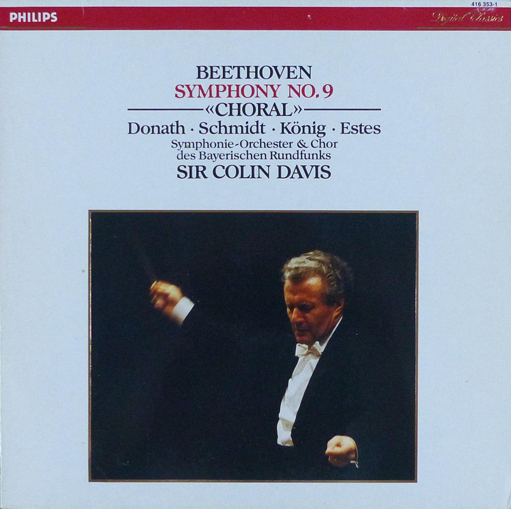 Davis/Bavarian RSO: Beethoven Symphony No. 9 - Philips 416 353-1