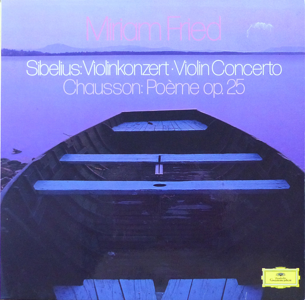 Fried: Sibelius Violin Concerto + Chausson - DG 2538 302