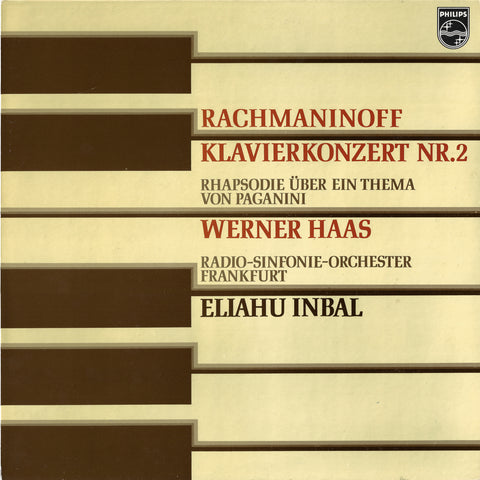 Werner Haas: Rachmaninov Concerto No. 2, etc. - Philips 6500 920