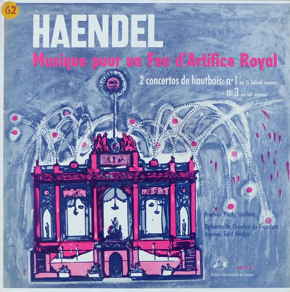 Heidger: Handel Royal Fireworks Music, etc. - Guilde MMS-2150