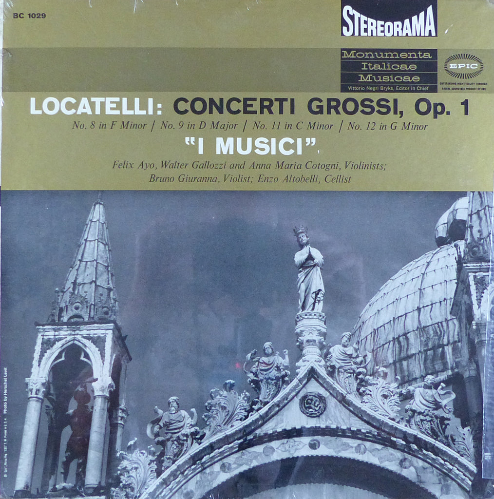 I Musici: Locatelli Concerti Grossi Op. 1 - Epic BC 1029 (sealed)