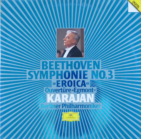 Karajan: Beethoven Eroica Sym + Egmont Ov - DG 415 506-1