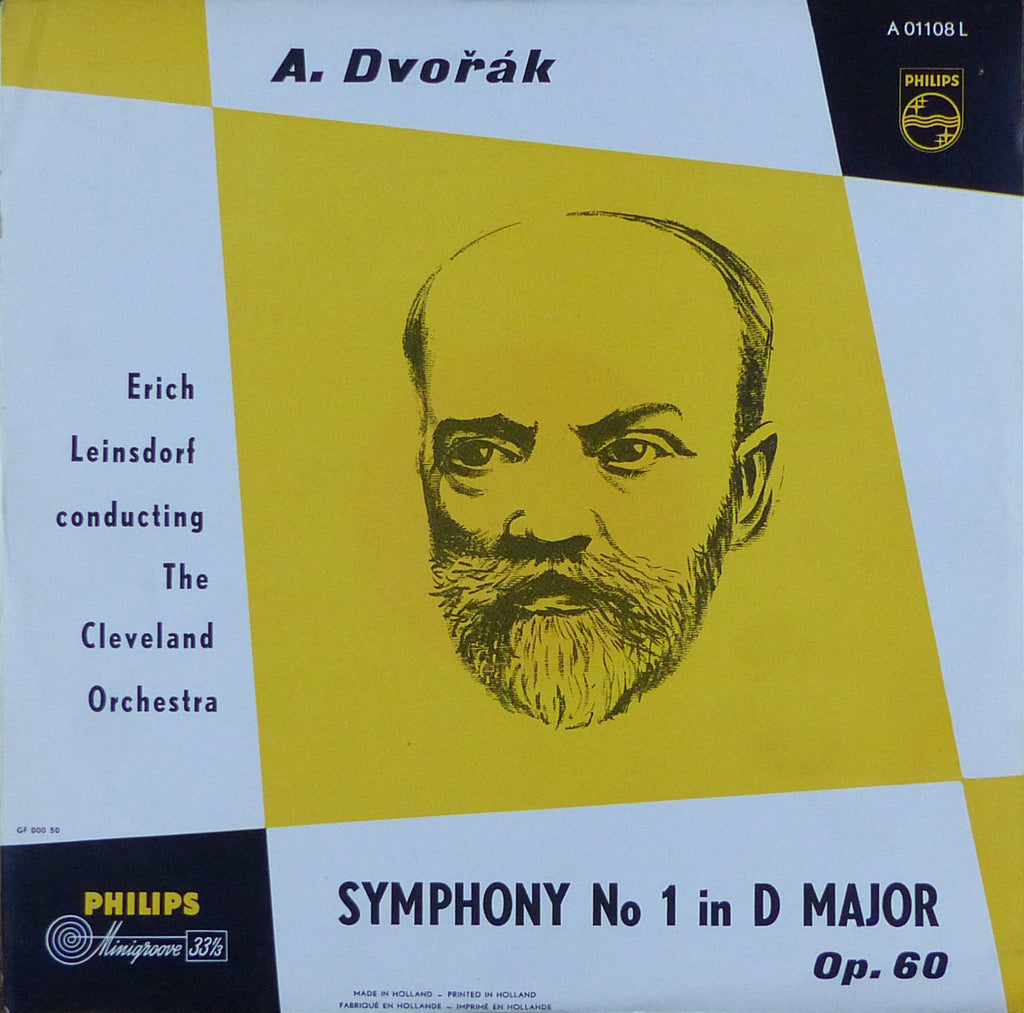 Leinsdorf: Dvorak Symphony No. 6 Op. 60 - Philips A 01108 L