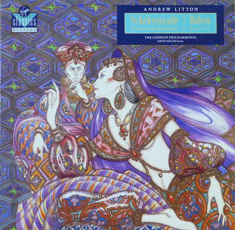 Litton/LPO: Scheherazade + Bolero - Virgin VC 7 90729-1