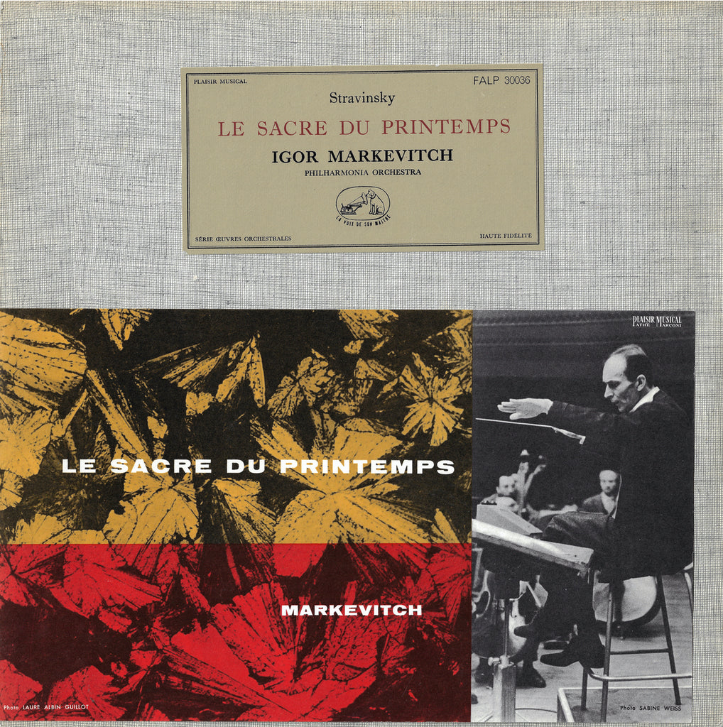 Markevitch: Stravinsky Le sacre du printemps - LVSM FALP 30036