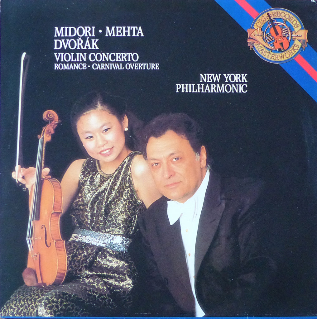 Midori/Mehta: Dvorak Violin Concerto - CBS Masterworks M 44923