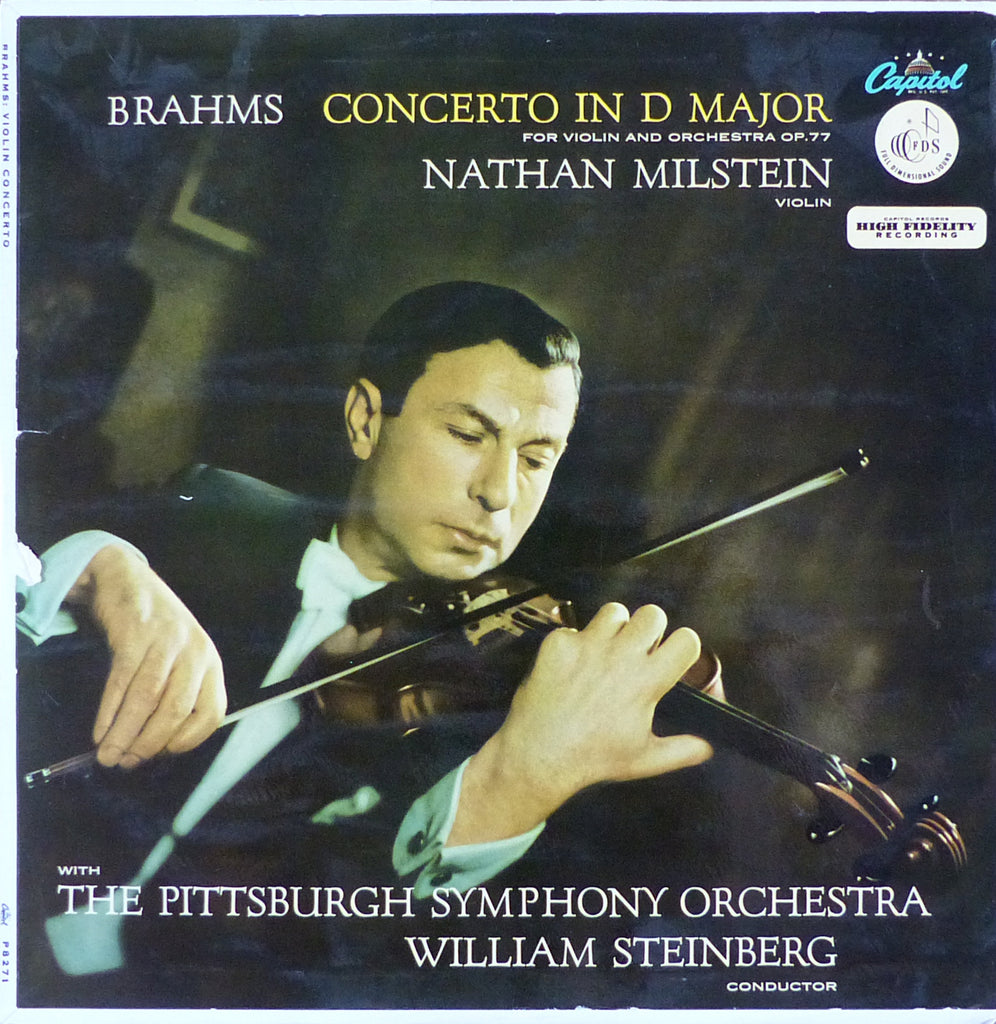 Milstein/Steinberg: Brahms Violin Concerto - Capitol P8271