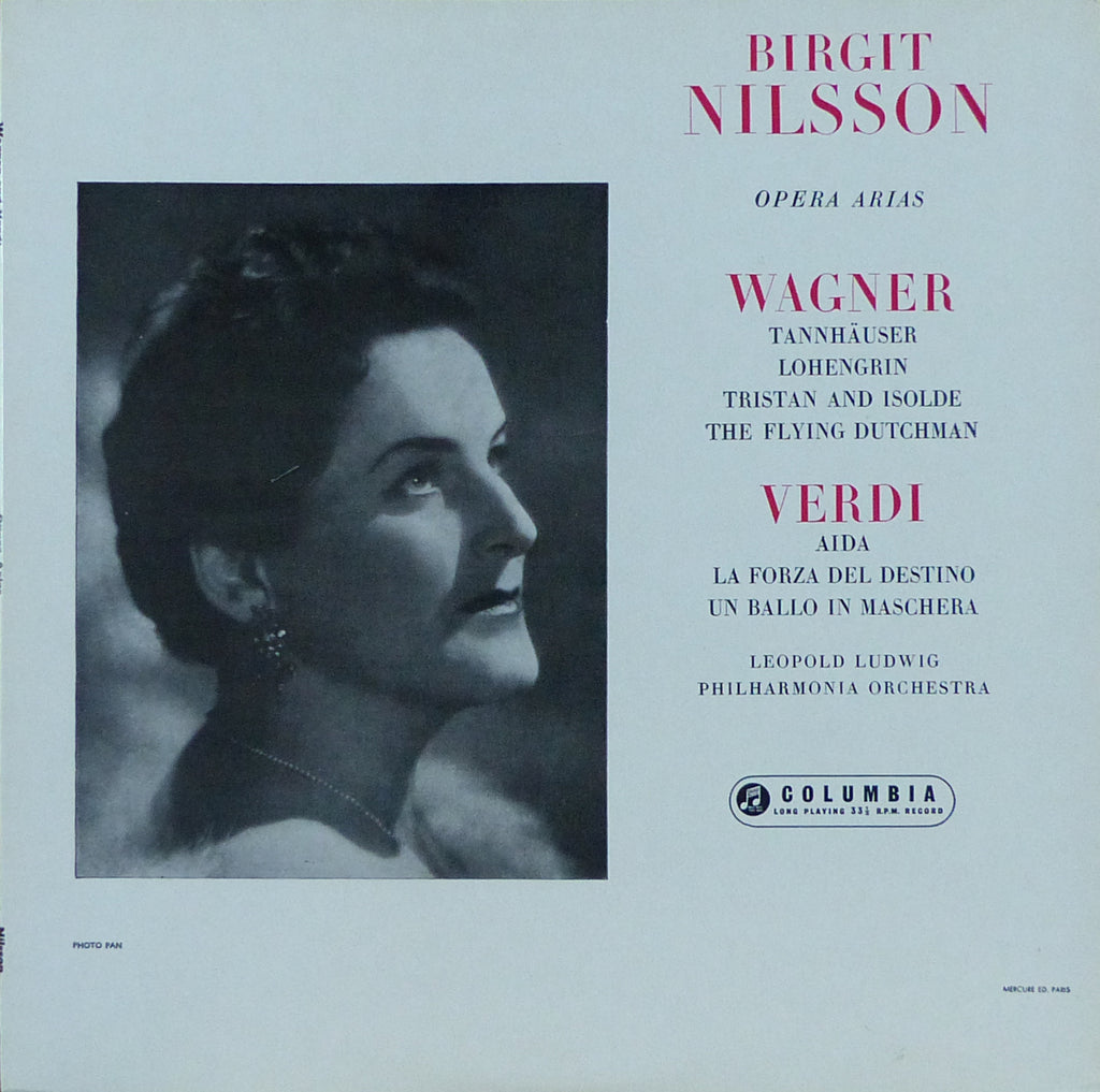 Birgit Nilsson: Wagner & Verdi Arias - Columbia 33CX 1522