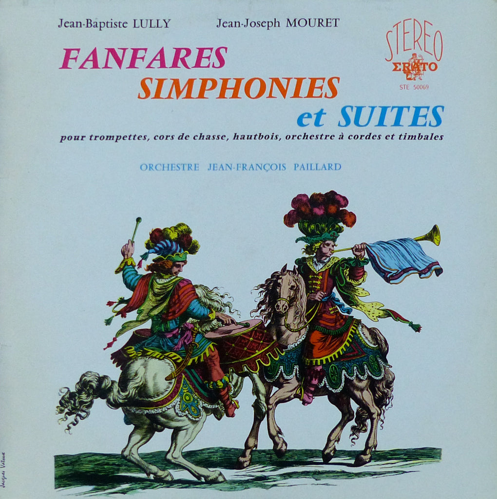 Paillard: Fanfares, Symphonies et Suites (Lully) - Erato STE 50069