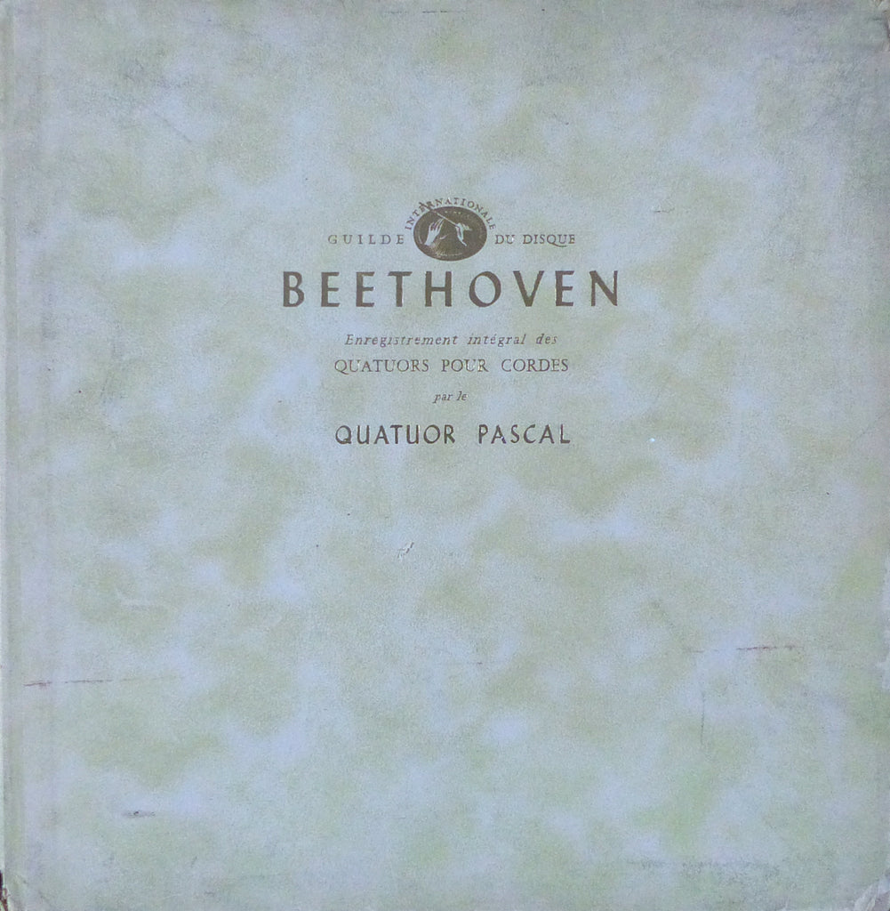 Pascal Quartet: Beethoven Compl SQs - Guilde MMS-2041/50 (11LP box set)