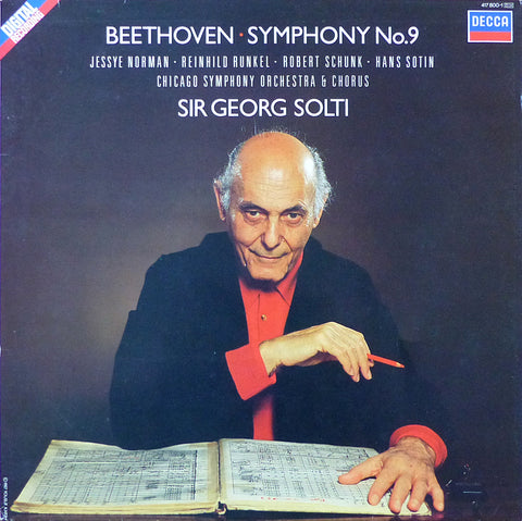 Solti/CSO: Beethoven Symphony No. 9 - Decca 417 800-1 (DDD)