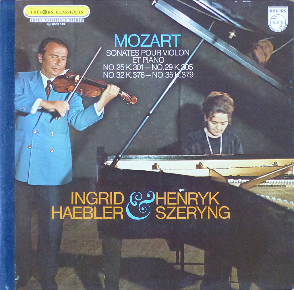 Szeryng/Haebler: Mozart Violin Sonatas K. 301/305/379 - Philips 6500 143