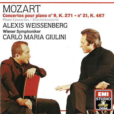 Weissenberg: Mozart Piano Concertos K. 271 & K. 467 - EMI CDM 7 63155 2