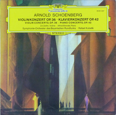 Zeitlin/Brendel: Schoenberg Violin/Piano Concerti - DG 2530257