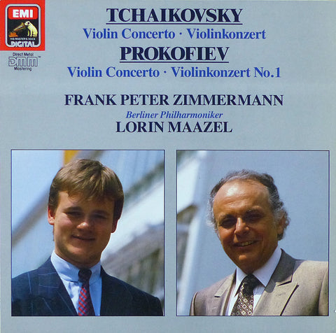 Zimmermann: Prokofiev No. 1 & Tchaikovsky Violin Cti - EMI 7 49758 1