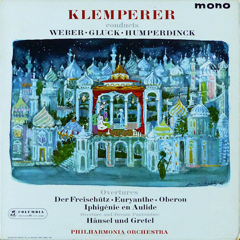 Klemperer: Overtures (Weber, Gluck, et al.) - Columbia 33CX 1770