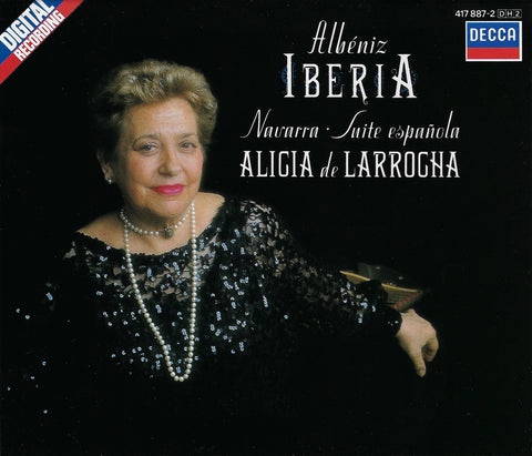 Larrocha: Albéniz Iberia, Suite Española, etc. - Decca 417 887-2 (2CD set)