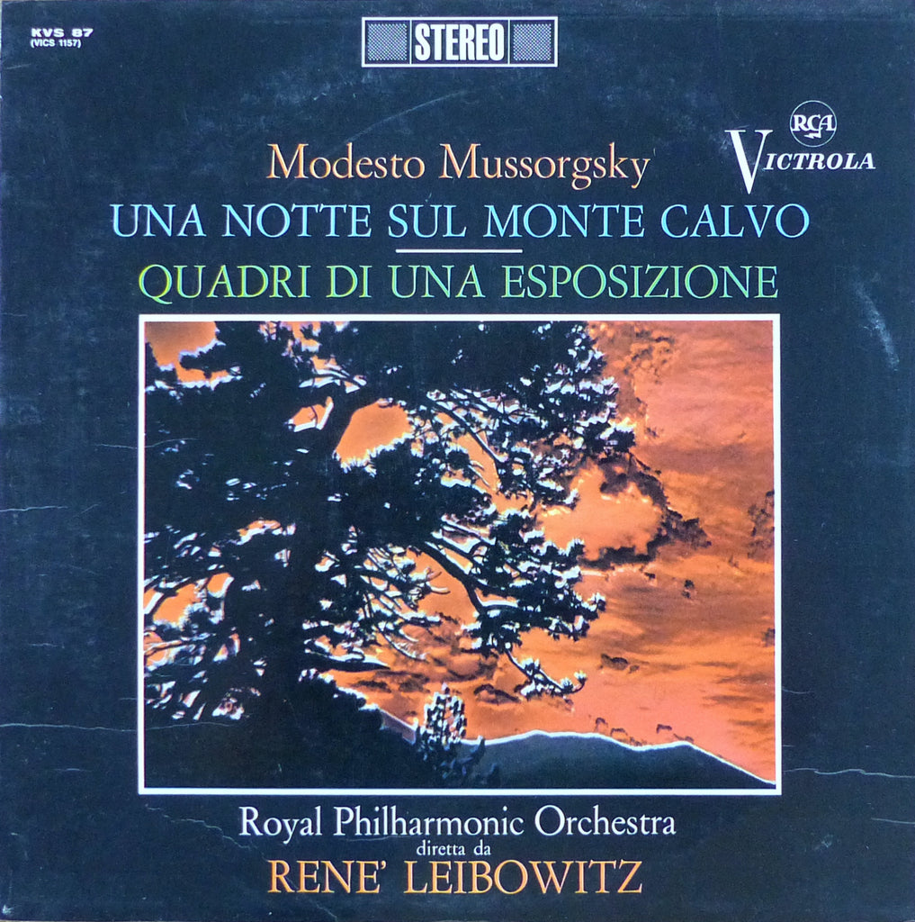 Leibowitz: Mussorgsky Pictures at an Exhibition, etc. - RCA KVS 87