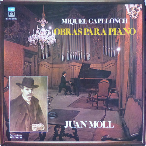 Moll: Miquel Capllonch piano works - Etnos/EMI 10 C 063-021618