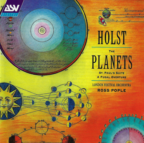 Pople: Holst The Planets + St. Paul's Suite - ASV CD DCA 782