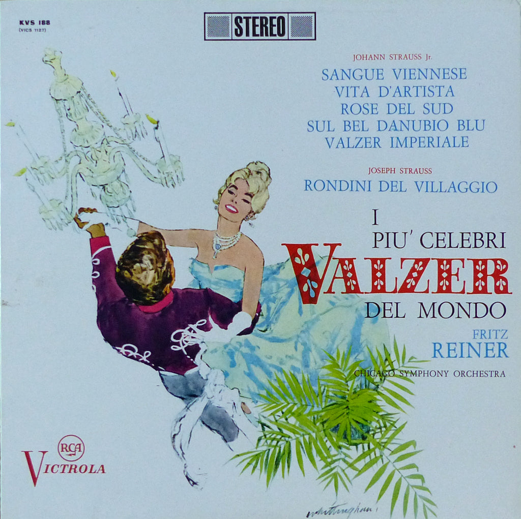 Reiner/CSO: Johann Strauss Waltzes - RCA KVS 188