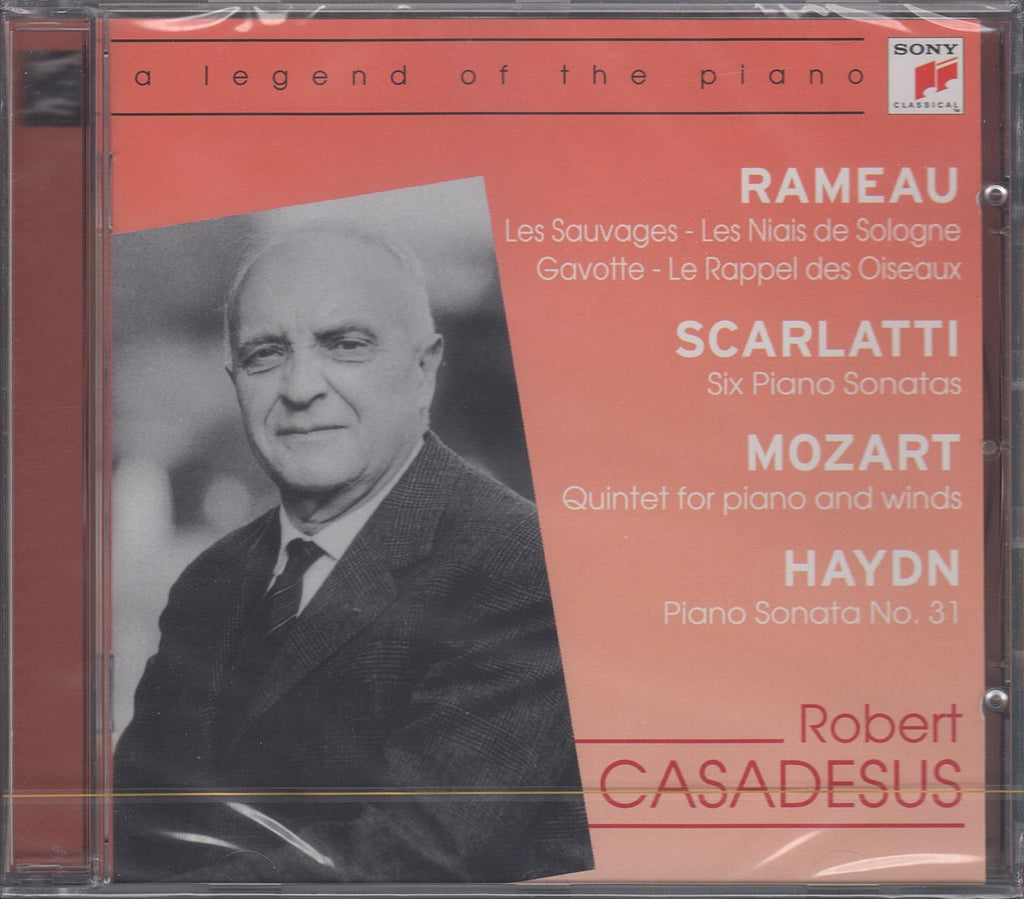 Casadesus: Rameau, Scarlatti, Mozart & Haydn - Sony 5033882 (sealed)