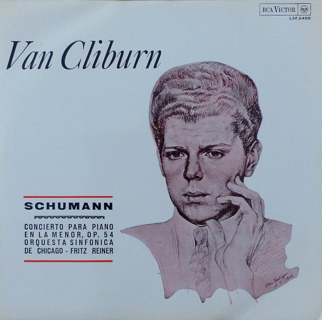 Cliburn: Schumann Piano Concerto Op. 54 - RCA Spain LM 2455