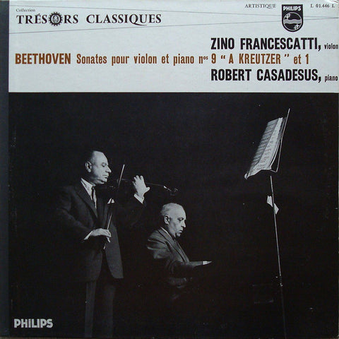 Francescatti: Beethoven "Kreutzer" + Op. 12/1 (r. 1949) - Philips L 01.446 L