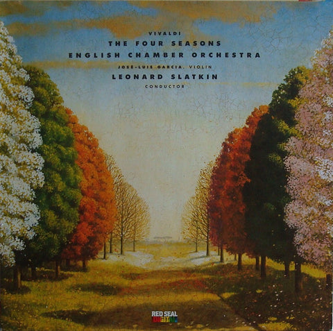 LP - Garcia/Slatkin: Vivaldi 4 Seasons Op. 8 Nos. 1-4 - RCA RL85827 (DDD)