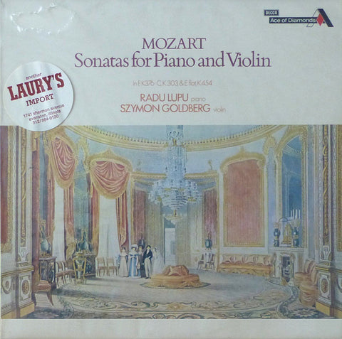 Goldberg/Lupu: Mozart Violin Sonatas K. 454, etc. - Decca SDD 514 (sealed)