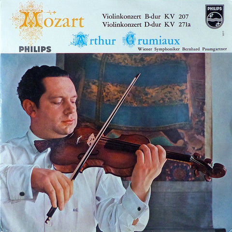 Grumiaux: Mozart Concertos K. 207 & K. 271a - Philips A 00313 L