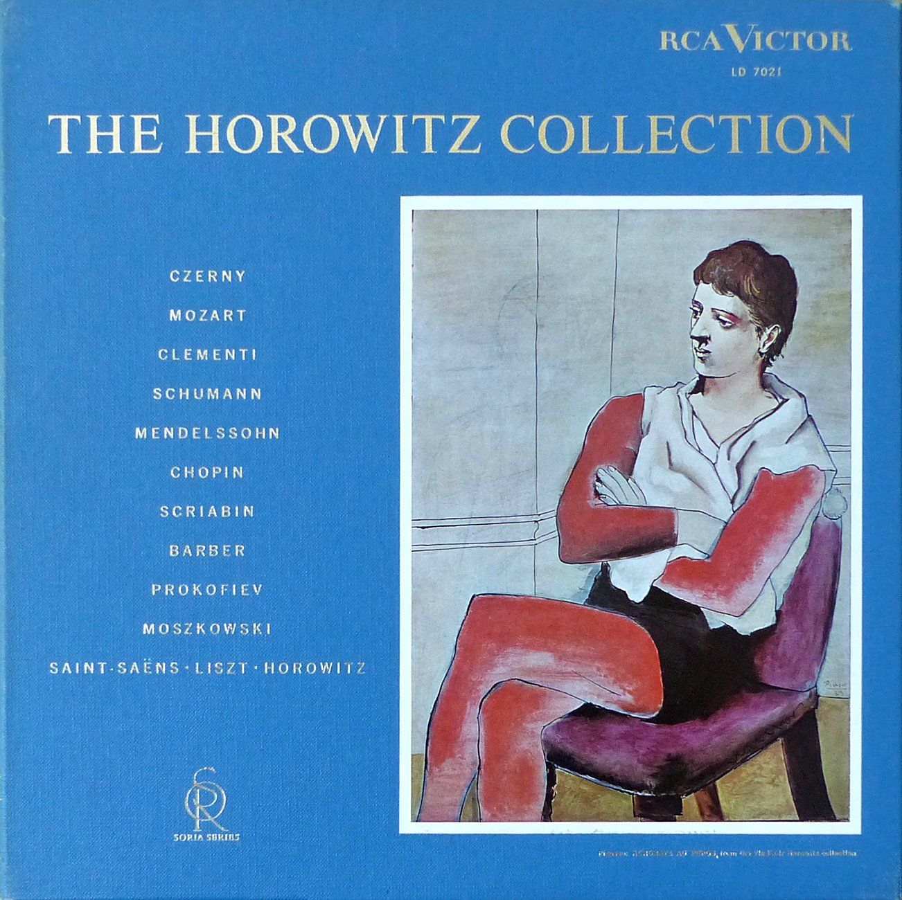 Horowitz Collection: Czerny, Barber, et al. - RCA Soria Series LD 7021 (2LP  box set) - Casals Classical LPs & CDs