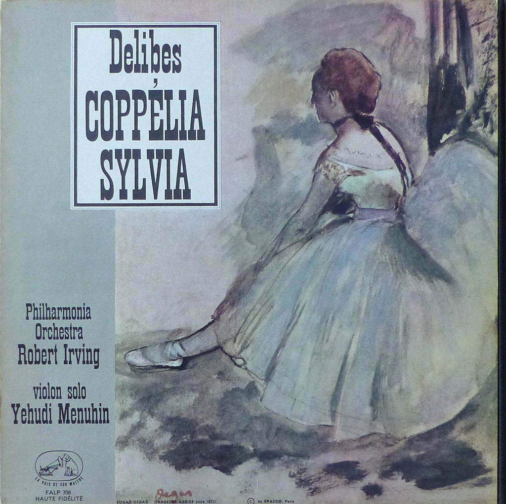 Irving: Delibes Suites from Coppélia & Sylvia - LVSM FALP 708 (ds)