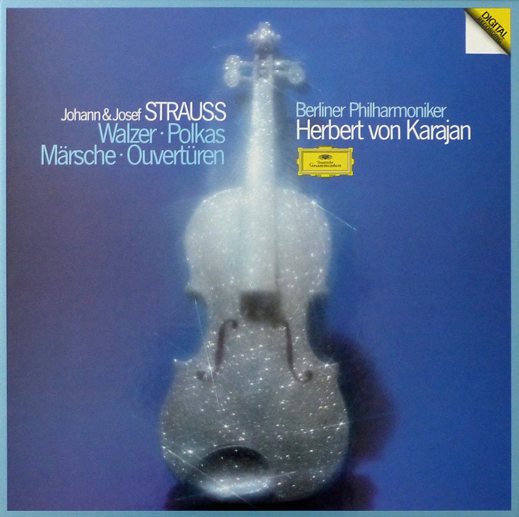 Karajan: J. Strauss Waltzes, Polkas, etc. - DG 2741 003 (3LP box set)