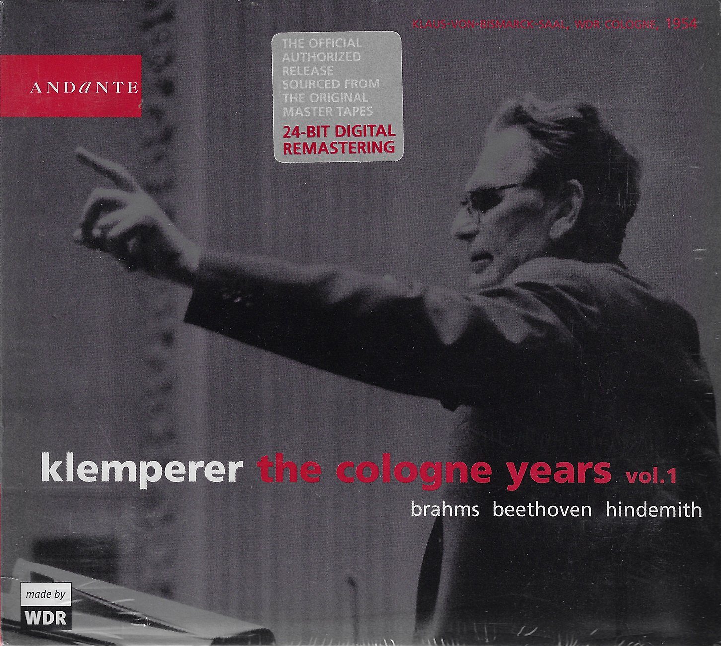 Klemperer: Cologne Years Vol. 1 - Andante AN2130 ...