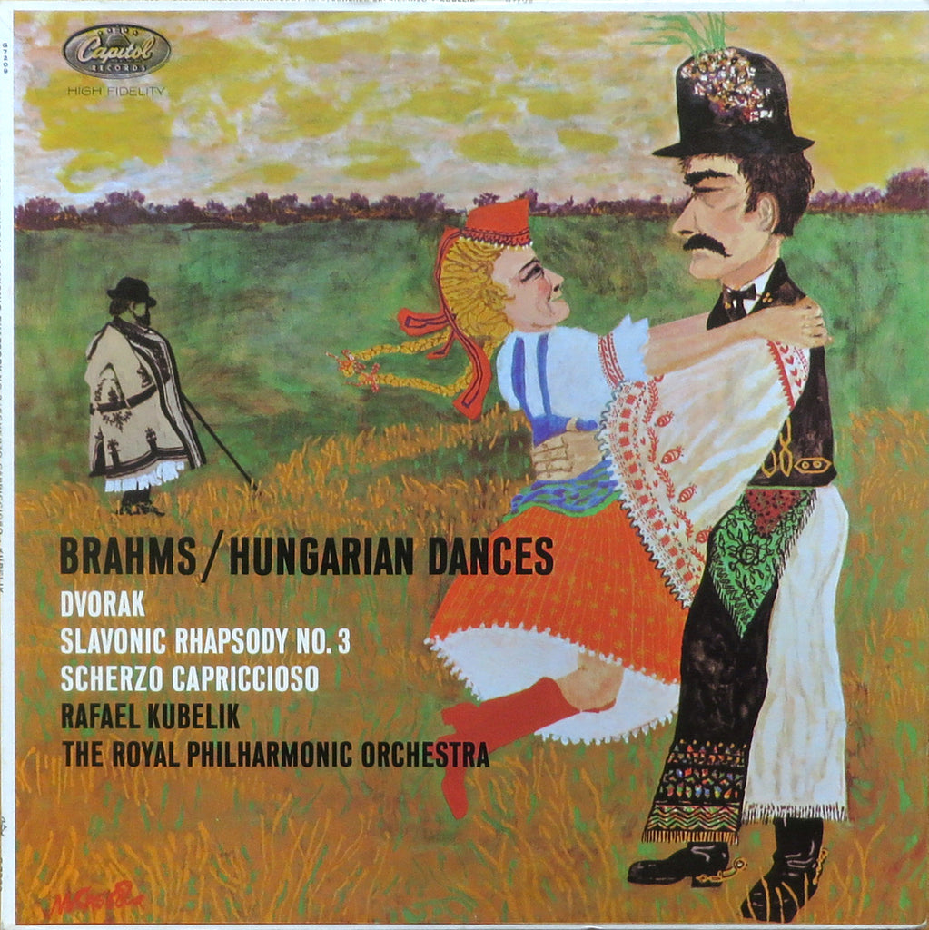 Kubelik: Brahms Hungarian Dances + Dvorak - Capitol G 7209