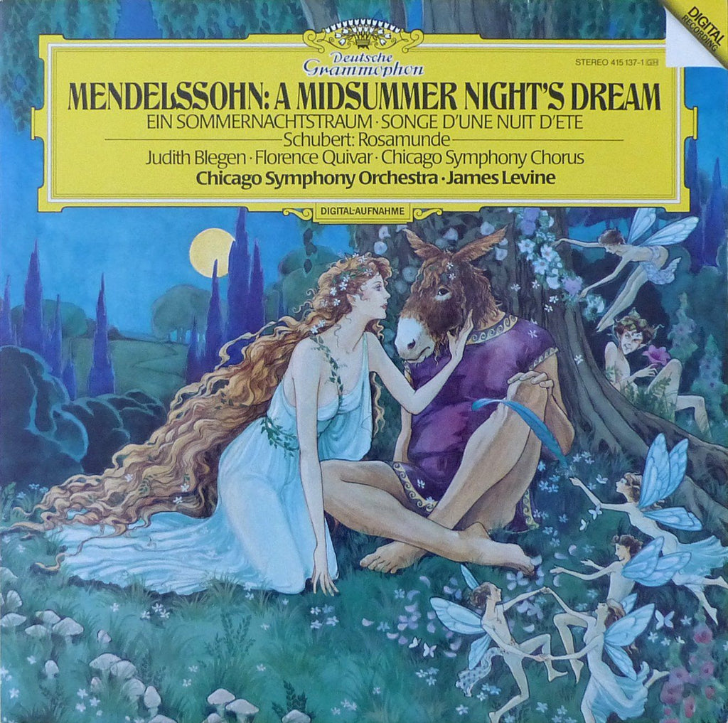 Levine: Mendelssohn A Midsummer Night's Dream - DG 415 137-1