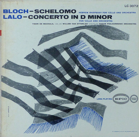 Machula: Bloch Schelomo + Lalo Cello Concerto - Epic LC 3072